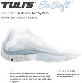 img 1 attached to Experience Comfort And Pain Relief With Tuli'S So Soft Heavy Duty Gel Heel Cups For Plantar Fasciitis And Heel Pain