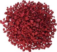 🐠 enhance your aquarium with pure water pebbles 2-pound currant red gravel! logo