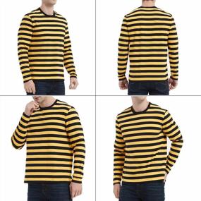 img 3 attached to Crewneck Long Sleeve T Shirts Pullover with LEDING Design