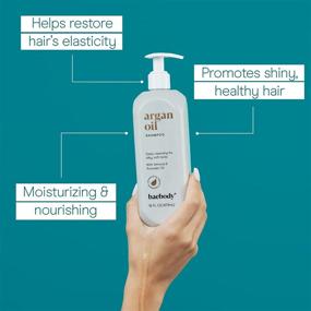 img 2 attached to Nourish And Strengthen Your Hair With Baebody'S Argan Oil Shampoo (16 Fl Oz)