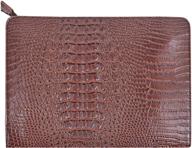 🐆 stylish & spacious leopard leather wristlet: ideal evening handbags & wallets for women logo