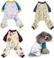 pajamas doggie cotton one piece jumpsuit logo