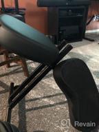 img 1 attached to Himimi Kneeling Chair Ergonomic For Office, Height Adjustable Stool With Thick Foam Cushions For Home And Office - Improve Posture To Relieve Neck & Back Pain, New Upgraded Pneumatic Pump review by Pete Juarez
