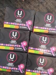 img 6 attached to 192 Count (6 Packs Of 32) U By Kotex Click Super Plus Tampons - Compact, Unscented (Packaging May Vary)