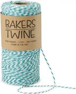 bakers twine - 240 yards 4 ply cotton (halloween - orange black white) logo