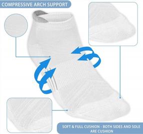 img 1 attached to Revitalize Your Feet With Copper Compression Socks – Optimal Support For Active Lifestyles