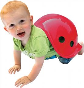 img 1 attached to Vibrant Red MOLUK Bilibo: A Must-Have Sensory Toy for Children