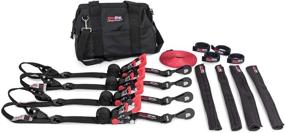 img 1 attached to 🔒 Secure Your UTV with SpeedStrap 71600 Ultimate Tie-Down Kit - Black, 1.5