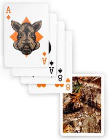 img 3 attached to Get Your Game On With Brybelly'S Premium Woodland Camouflage Playing Cards - Standard Poker Size