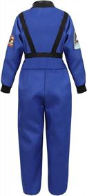 img 2 attached to Kids' Astronaut Costume - Boys' Space Suit For Cosplay And Dress-Up By Grebrafan