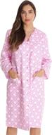 dreamcrest flannel housecoat sleepwear 9280 10195 l women's clothing for lingerie, sleep & lounge logo