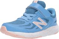 👟 fluorite amethyst carnival girls' athletic shoes by new balance logo