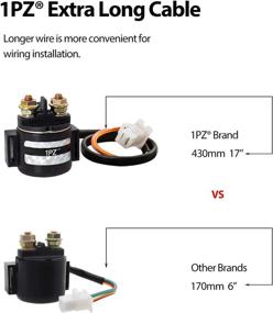 img 1 attached to 🔋 1PZ SN4-001: Honda 300 Fourtrax TRX300 Starter Solenoid Relay (1988-2000) 35850-HC4-000