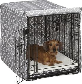 img 4 attached to MidWest Dog Crate Cover: Optimal 🐶 Privacy & Easy Cleaning for MidWest Dog Crates