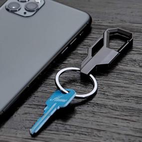 img 2 attached to 🔑 Tactical Keychain Carabiner - Taction Key Holder for Improved SEO