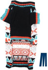 img 3 attached to 🎄 Mikayoo Christmas Sweater for Dogs and Cats - Festive Pet Xmas Sweater with Multiple Design Options, Ideal for Cold Weather Coat and Holiday Celebrations