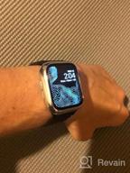 img 1 attached to Secbolt 42Mm Case Compatible Apple Watch Band With Built In Tempered Glass Screen Protector- All Around Protective Case For IWatch Series 3/2/1, Black(42Mm) review by Kelly Kaliyan