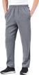 zoulee men's jogger pants with zipper fly and drawstring waist - a timeless classic for sweatpants lovers logo