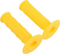 🏍️ goofit 22mm 7/8" yellow rubber handlebar grips: ideal replacement for xr crf sdg ssr yzf wrf kxf ttr rmz 70cc 50cc 110cc 125cc pw80 klx110 dirt bike pit bike логотип