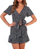 👗 relipop summer sleeve casual dresses for women - apparel логотип