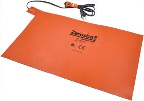 img 4 attached to Zerostart 3400038 Silicone Pad Battery Heater, 20½" (52 Cm) X 13" (33 Cm) CSA Approved 120 Volts 180 Watts