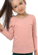 petite amelia little girls sleeve girls' clothing : tops, tees & blouses logo