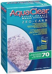 img 1 attached to 🐠 AquaClear 70 Zeo-Carb Фильтрующий элемент, A619 - Оптимальная замена фильтра для аквариума