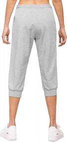 img 2 attached to Women'S Drawstring Sweatpants With Pockets, Perfect For Yoga, Workouts, Lounging, And Casual Wear – 28"" Stelle Athletic Jogger Pants