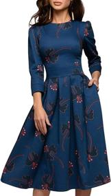 img 4 attached to Simple Flavor Womens Evening Vintage Women's Clothing via Dresses