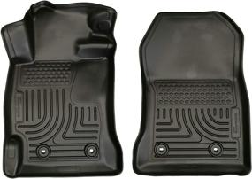 img 4 attached to Husky Liners Weatherbeater Series Front Floor Liners - Black | Model 18831 | 🏎️ Compatible with Scion FR-S 2013-2016, Subaru BRZ 2013-2020 & Toyota 86 2017-2020 | Set of 2