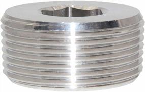 img 1 attached to Joywayus Stainless Steel Internal Hex Countersunk Thread Socket Pipe Plug 1-1/2"NPT Male