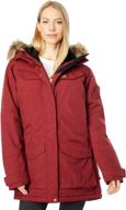 🧥 fjallraven women's nuuk parka in dark - coats, jackets & vests for women логотип