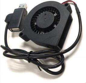 img 1 attached to Coolerguys 60 мм (60X60X15) среднескоростной USB-вентилятор