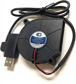 img 2 attached to Coolerguys 60 мм (60X60X15) среднескоростной USB-вентилятор