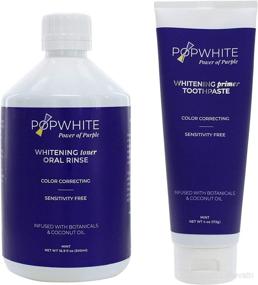 img 4 attached to 🦷 Enhance Your Smile with POPWHITE Whitening Primer Toothpaste Toner