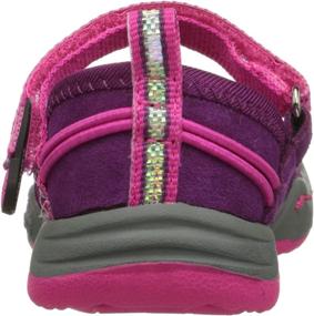 img 2 attached to 🏽 JambuKD Girls Outdoor Toddler Purple Athletic Shoes for Girls