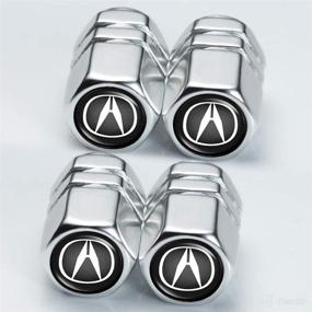 img 3 attached to Keychain Compatible Integra Keyring Accessories Tires & Wheels