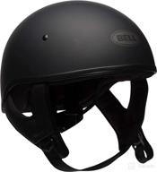 🔔 bell pit boss sport unisex-adult half street helmet in solid matte black, large size - d.o.t.-certified logo