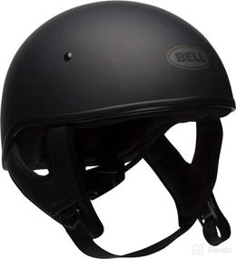 img 4 attached to 🔔 Bell Pit Boss Sport Unisex-Adult Half Street Helmet in Solid Matte Black, Large Size - D.O.T.-Certified