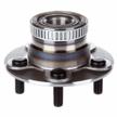 replace faulty rear wheel bearings with ocpty's 5-lug abs hub assembly for chrysler, dodge, and plymouth models logo