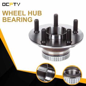 img 2 attached to Replace Faulty Rear Wheel Bearings With OCPTY'S 5-Lug ABS Hub Assembly For Chrysler, Dodge, And Plymouth Models