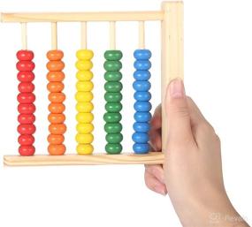 img 3 attached to 🧮 MAGIKON Miniature Counting Frame: A Must-Have for Learning Mathematics Abacus with 5 Rows