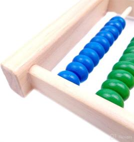 img 2 attached to 🧮 MAGIKON Miniature Counting Frame: A Must-Have for Learning Mathematics Abacus with 5 Rows