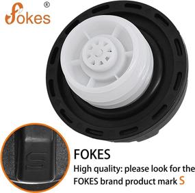 img 3 attached to 🔒 Fokes Locking Gas Cap #10504 77300-47020 - Secure Fuel Cap for 4Runner, Tacoma, Tundra, Acura, Honda, CRV, Infiniti, Mazda, Nissan, Buick, Cadillac, GMC