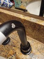 img 1 attached to Upgrade Your Bathroom With WOWOW 8-Inch Widespread High Arc Faucet review by Chris Floyd