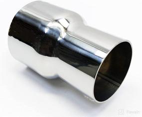 img 4 attached to Exhaust Reducer Polished Stainless WRD200 ID 300 ID SS