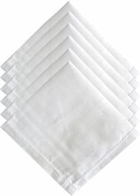 img 2 attached to S4S Cotton Premium Handkerchiefs: Essential Men's Accessories for Style and Versatility