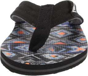 img 3 attached to Quiksilver Molokai Layback Youth Flip Flop Boys' Shoes via Sandals