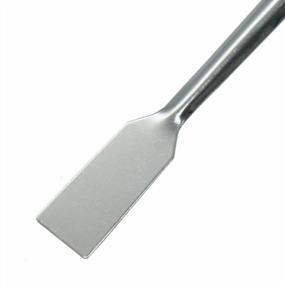 img 1 attached to 10-Pack Of Stainless Steel Lab Spoon Spatula With Dual Functionality For Sampling And Mixing In Laboratory Settings - TIHOOD