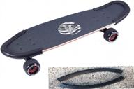 dreamfire skateboard nose guard tail guard edge protection rubber strip longboard deck edge protector logo